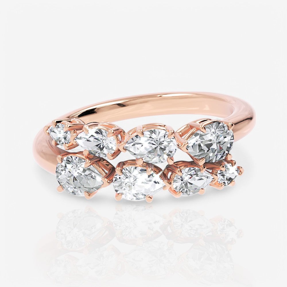 18kt rose gold/1.00/top