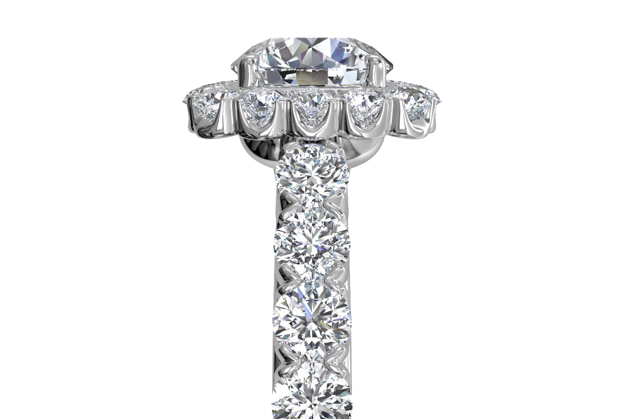 platinum/round/side