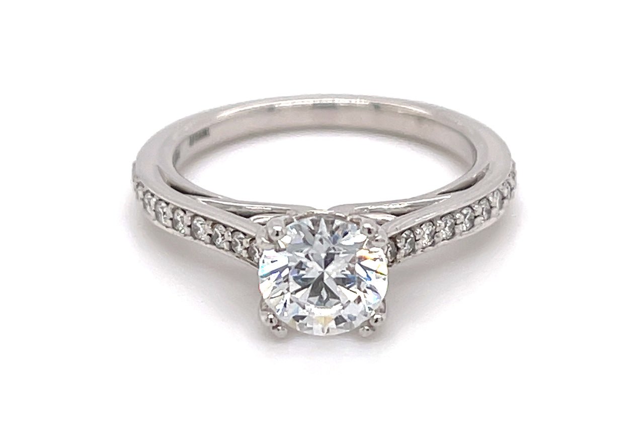 14kt white gold/18kt white gold/18kt yellow gold/18kt rose gold/platinum/round/princess/cushion/oval/emerald/top