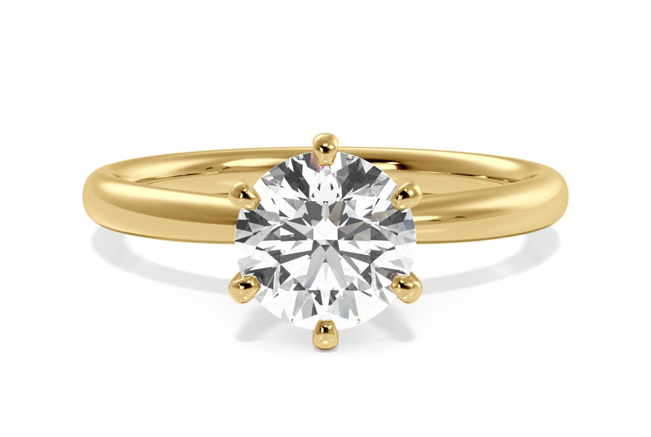 18kt yellow gold/round/bottom