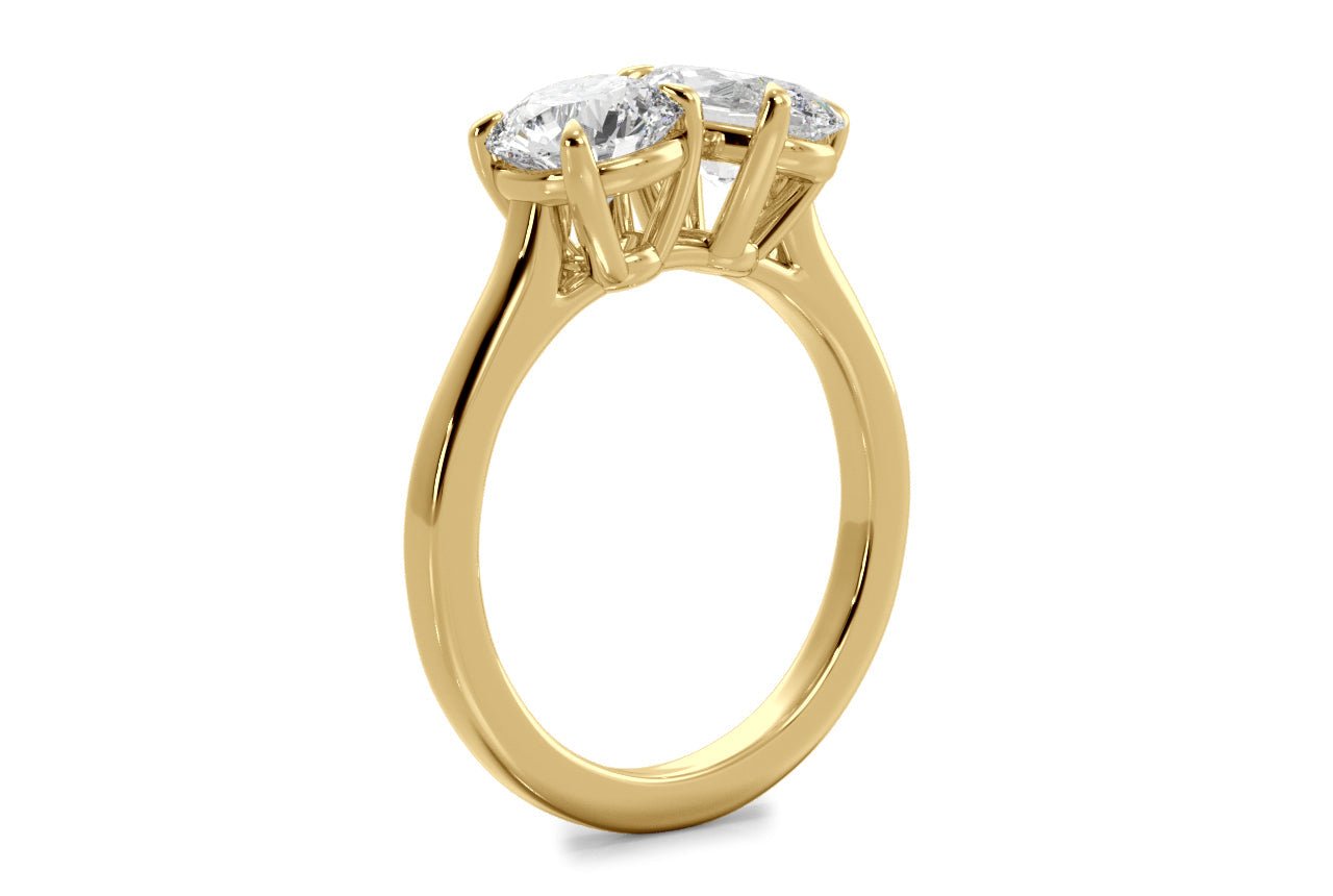 18kt yellow gold/side