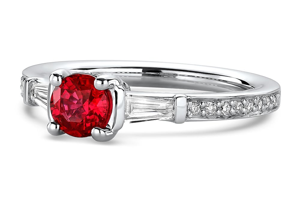 14kt White Gold/perspective