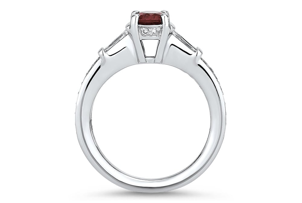 14kt White Gold/front