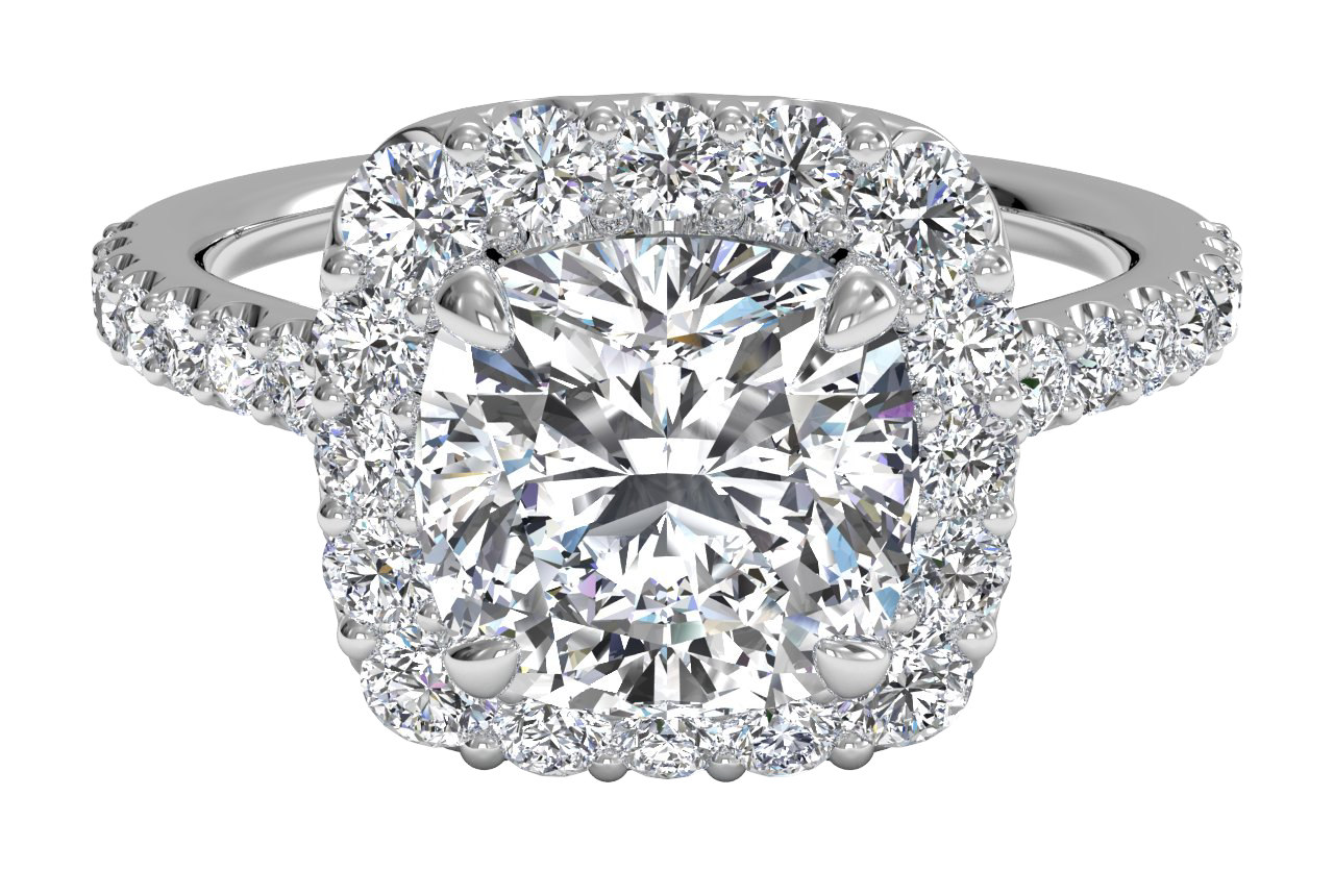 Platinum/cushion/top