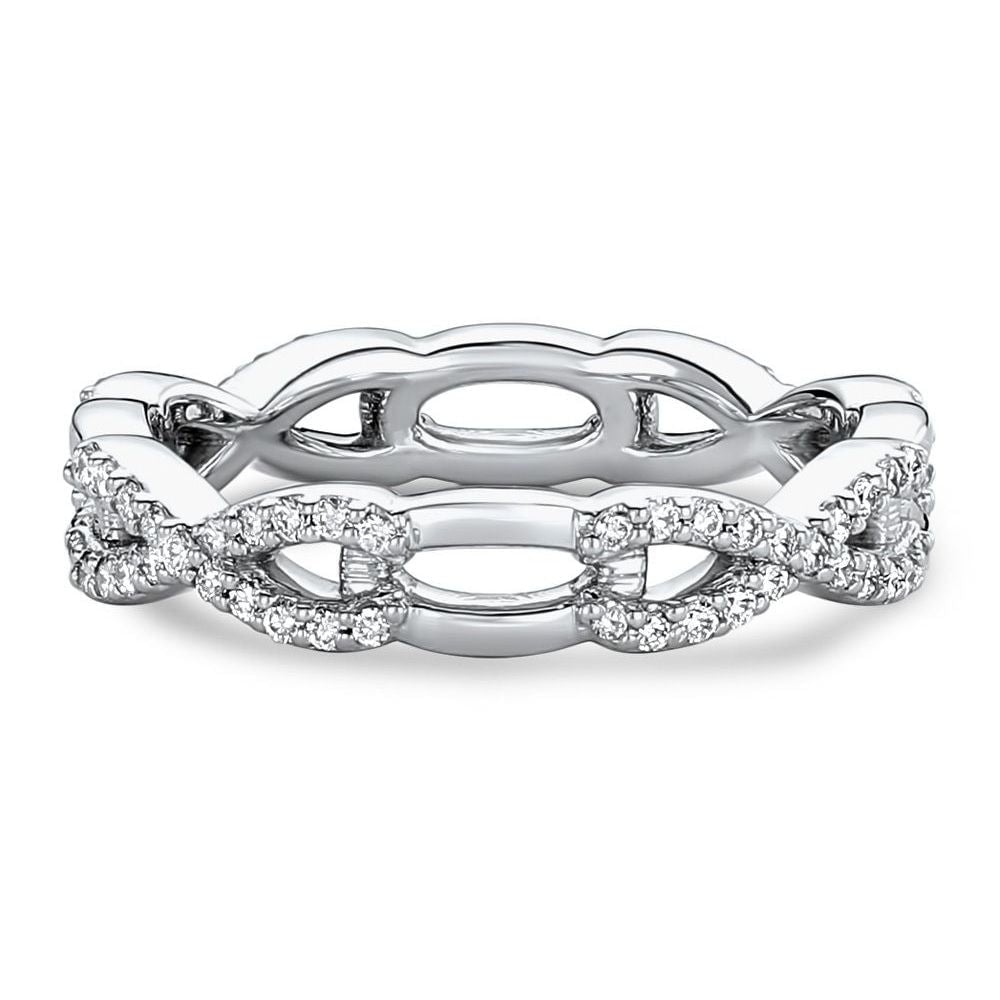 14kt White Gold/top