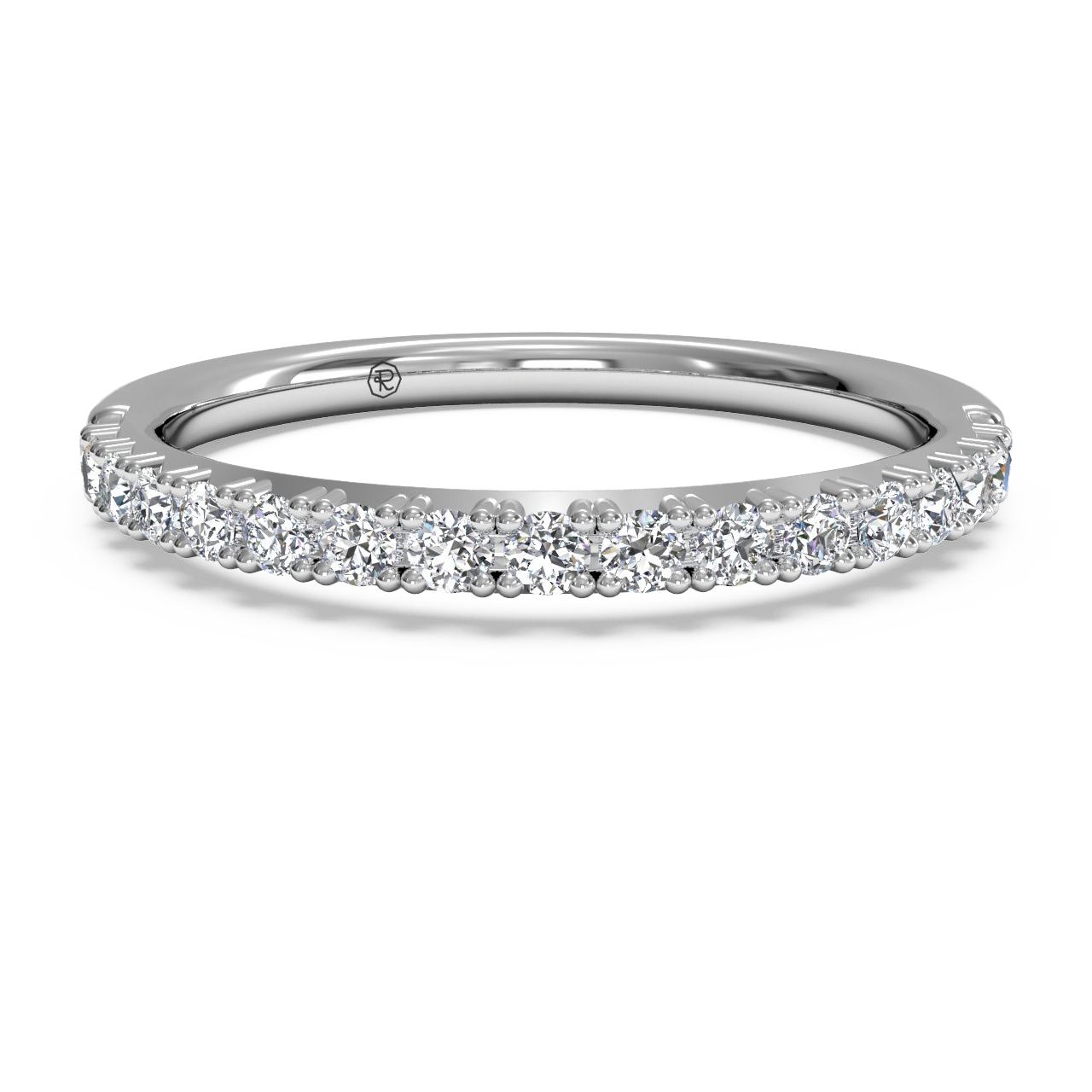 14kt White Gold/0.26 CTW/top