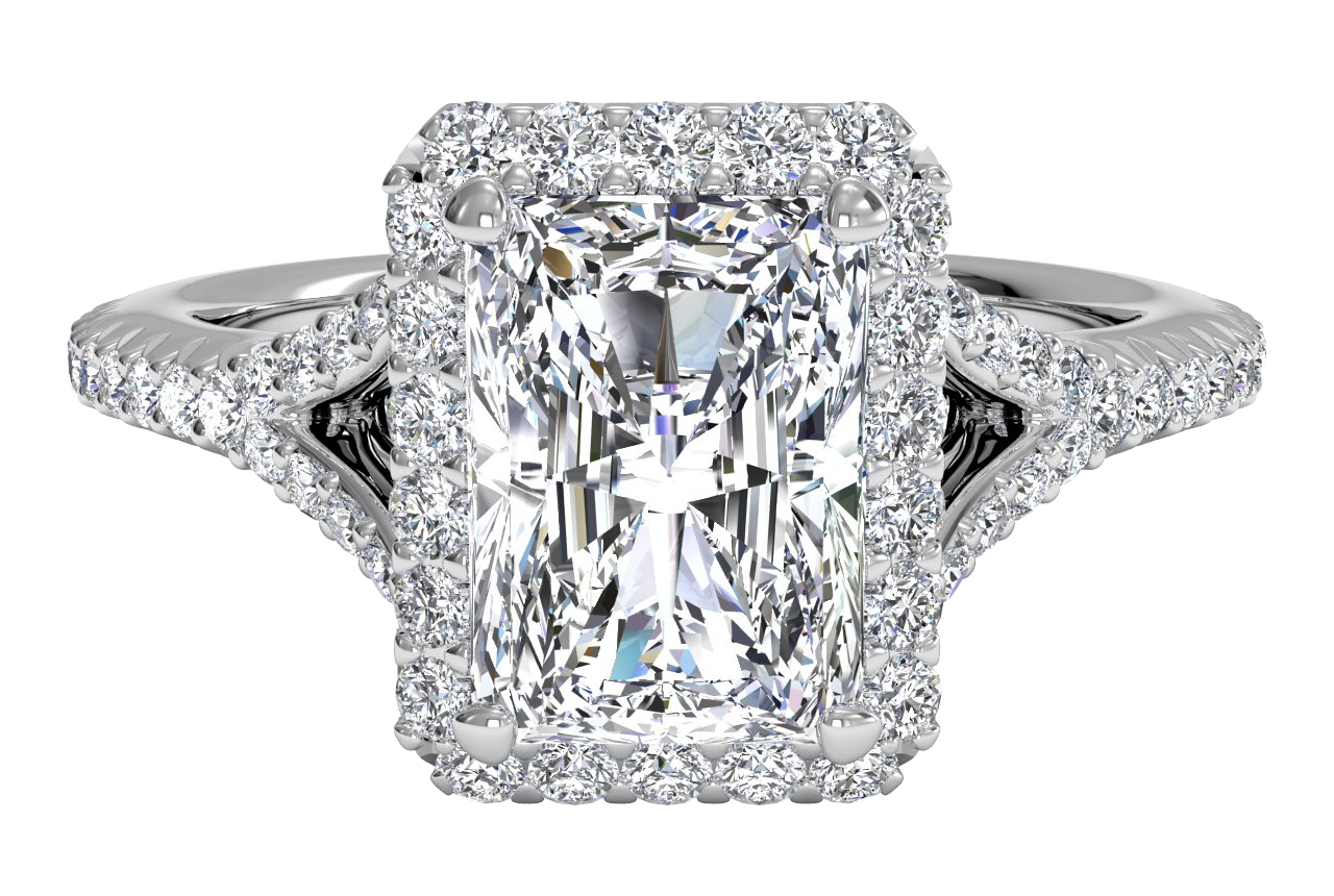 14kt White Gold/radiant/top sku 1RAZ3766