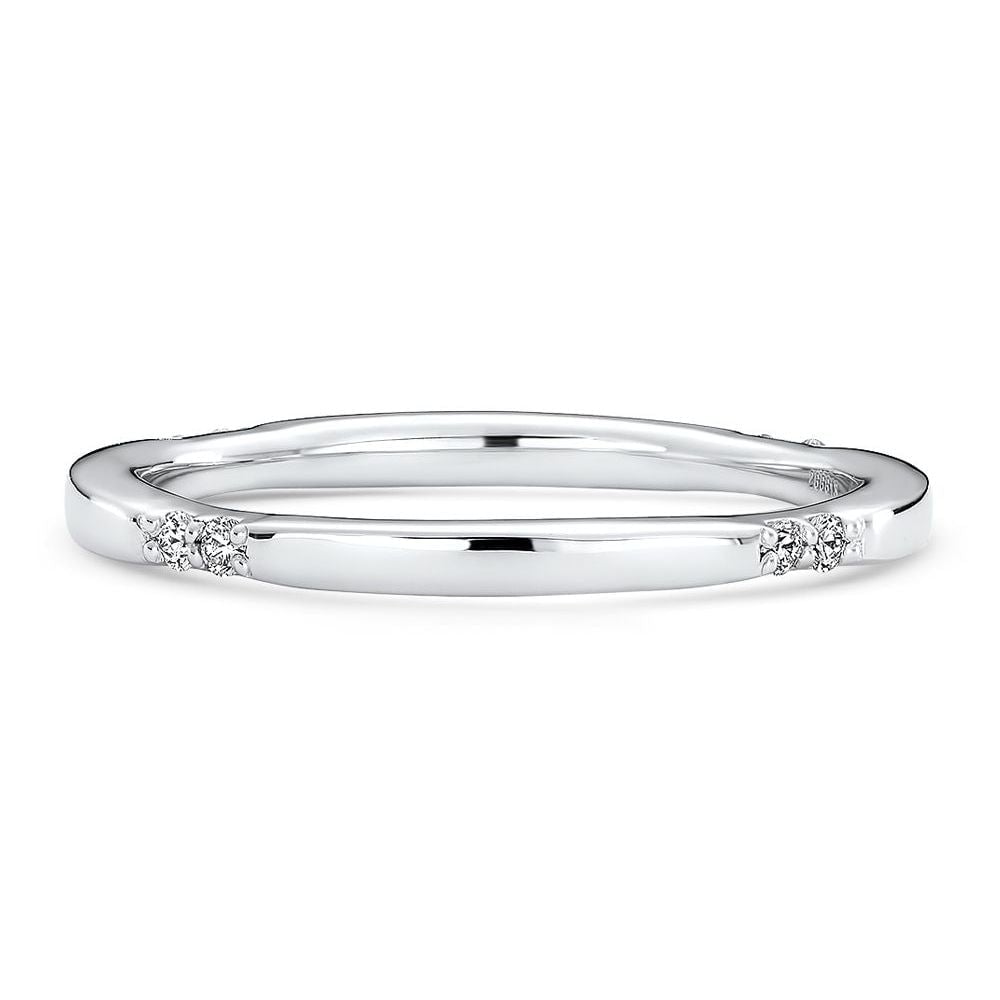 14kt White Gold/18kt white gold/platinum/top